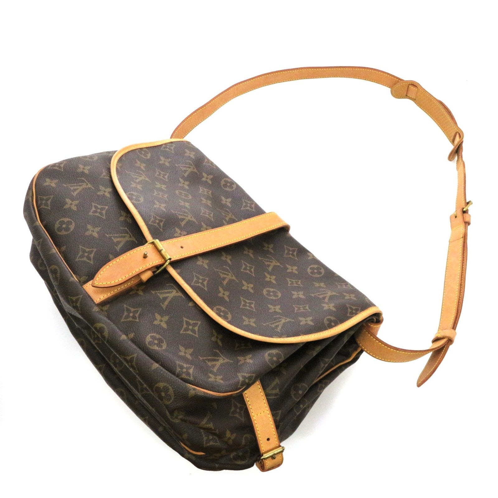 LOUIS VUITTON ルイ・ヴィトン ソミュール35 M42254 ショルダーバッグ