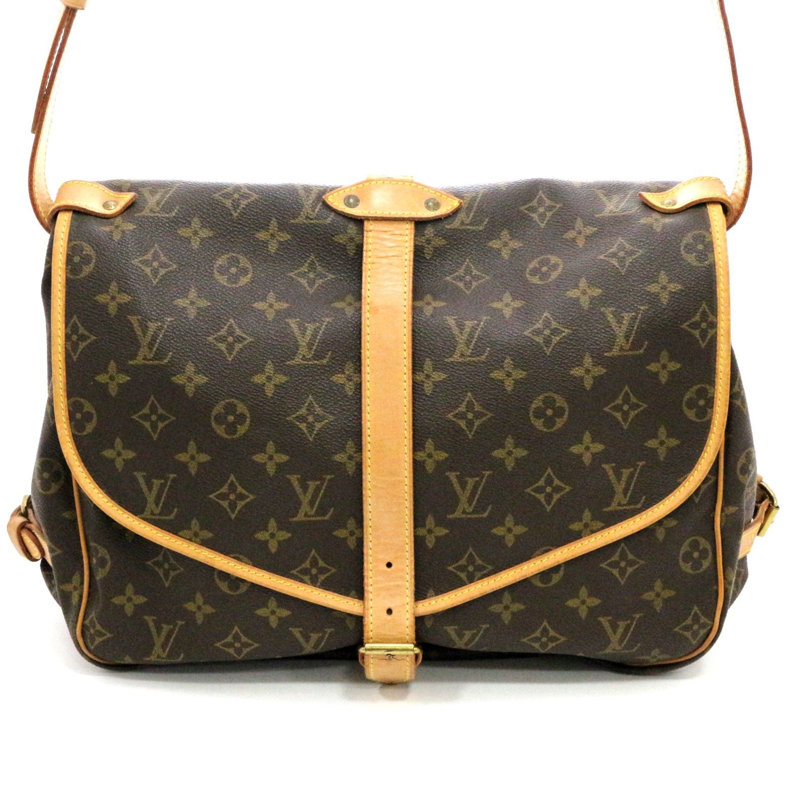 LOUIS VUITTON ルイ・ヴィトン ソミュール35 M42254 ショルダーバッグ