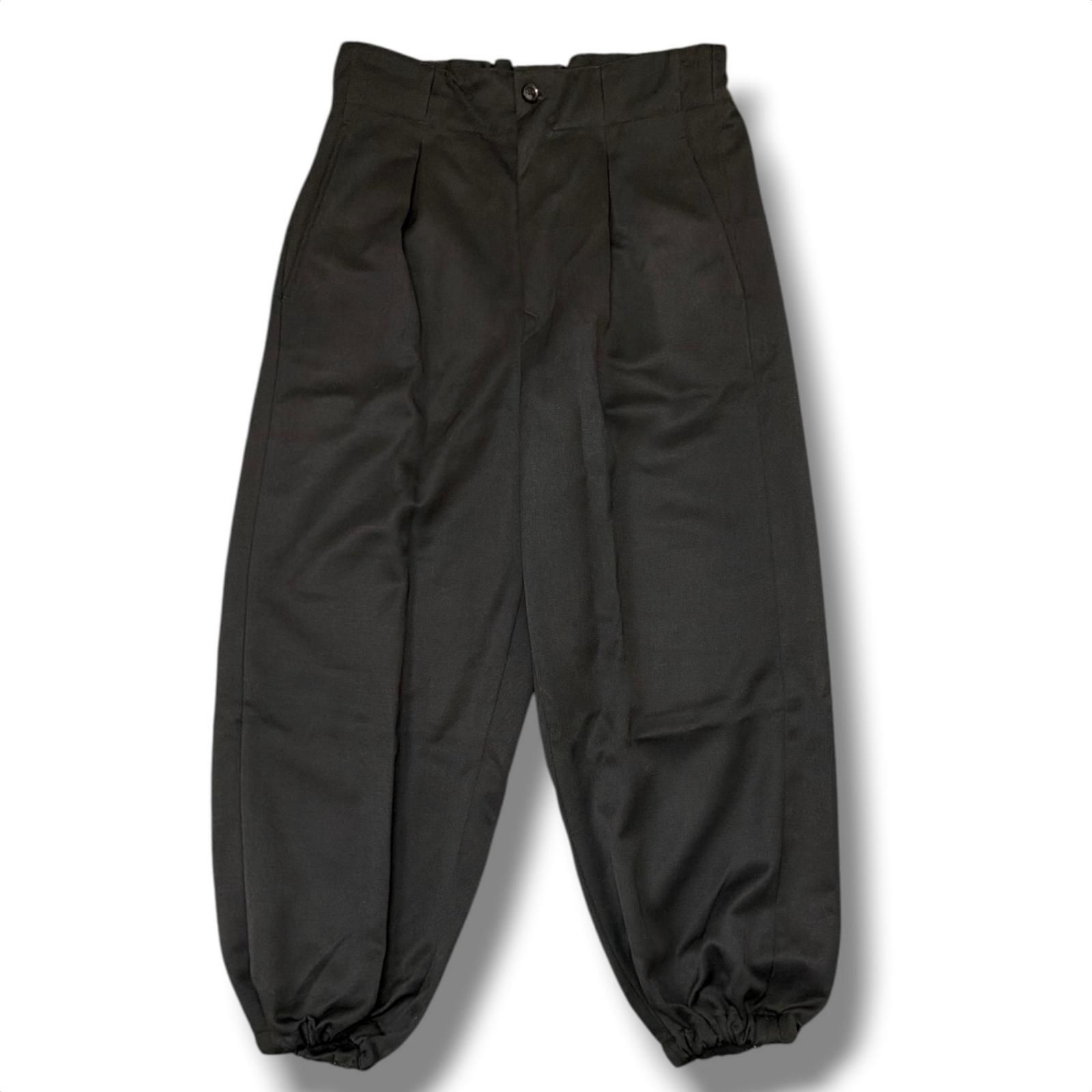 RAKINES / ラキネス | 2022AW | Post-work Twill T1 Pant ウール ポストワークツイル イージーパンツ | 2 | ブラック | メンズ RAKINES 22AW Post-work Twill T1 Pant ポストワークツイルパンツ
