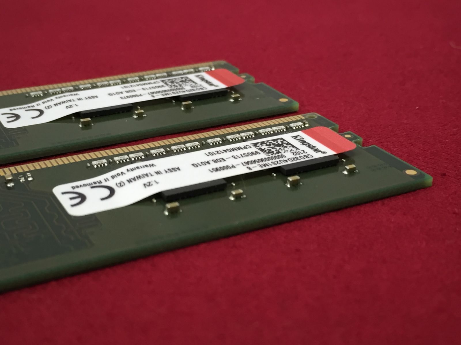 カメ】【動作確認済】KINGSTON DDR4-3200 8GB メモリー 2個 まとめ 707