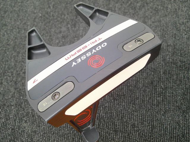 中古 パター オデッセイ TRI-BEAM 7/STROKELAB 70C RED[34]//3[1321]■松山店 20,180円