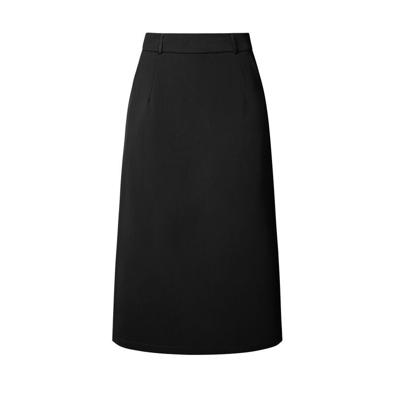 ホンベティ レディース ボトムスカート ハイウエスト ミディ Hombety Womens Pencil Skirt High Waist Split Back Work Midi Skirts Bl