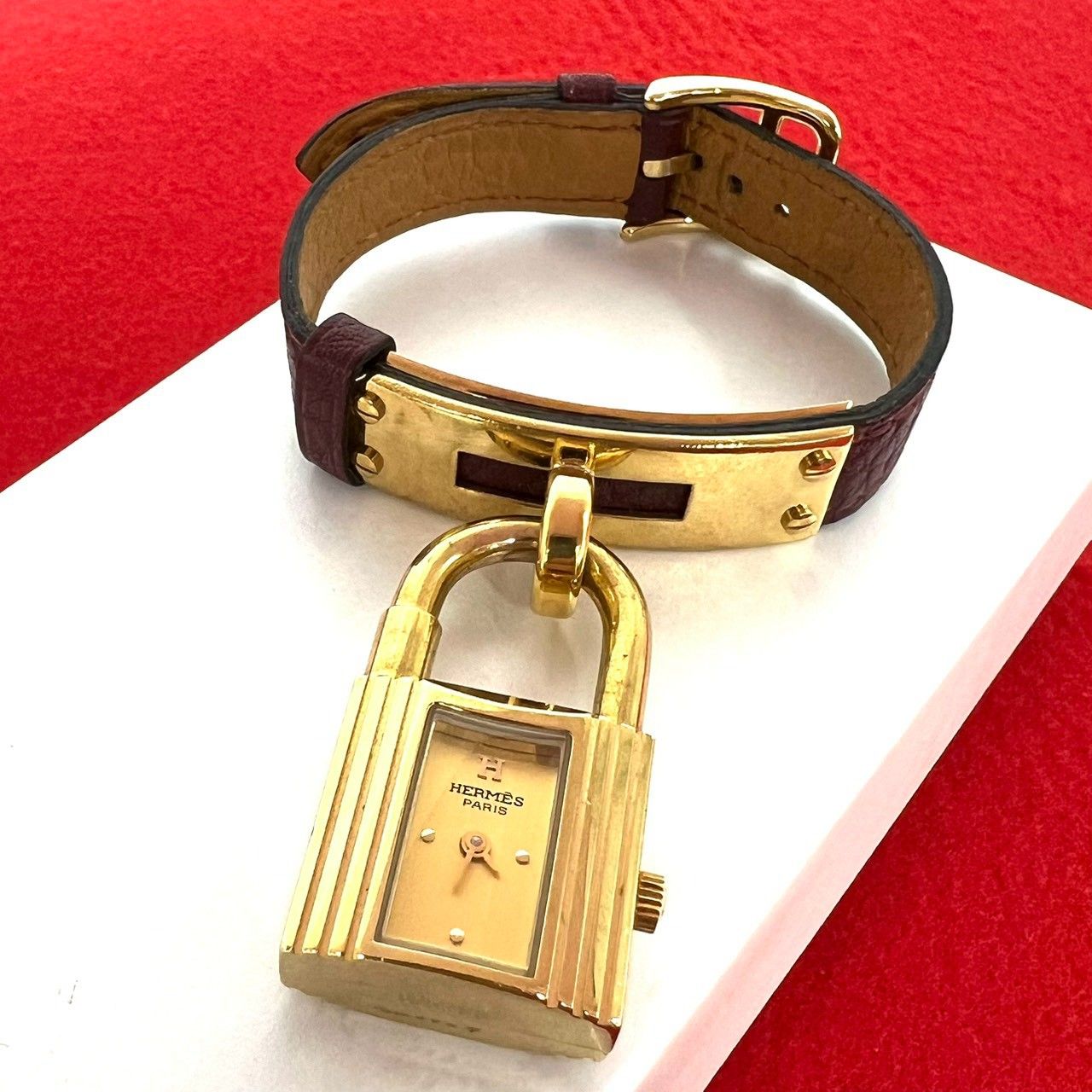 稼働品 極 美品 ○W 刻印 HERMES エルメス ヴィンテージ ケリー 