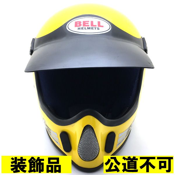【装飾品・公道不可】Dead Stock 新品 純正バイザー付 BELL MOTO4 YELLOW 57cm 【海外直輸入新古品】デッドストック 未使用品 nos フルフェイスヘルメット アメリカン オフロード モトクロス vmx ダートトラッカー トレール 44,044円