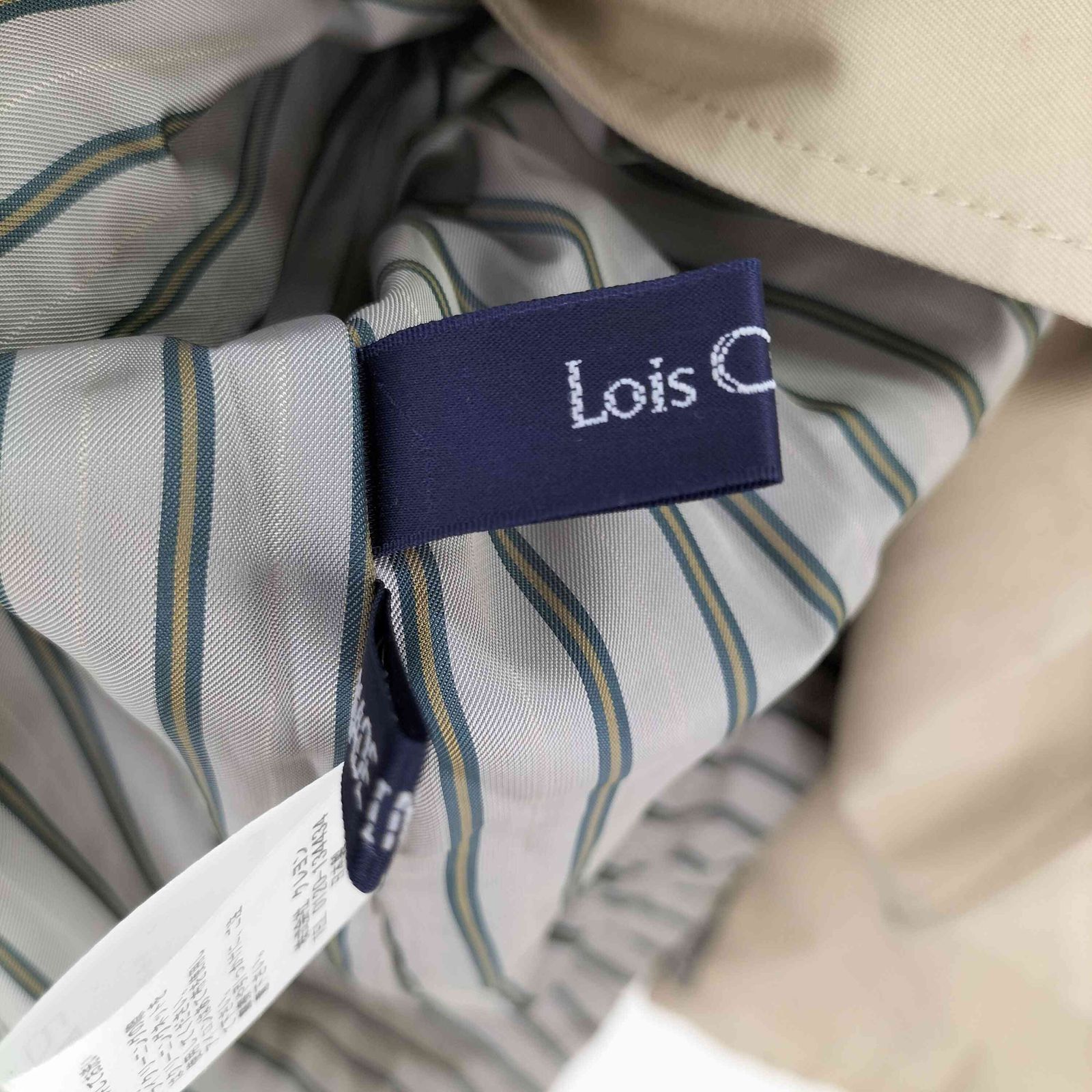 ロイスクレヨン Lois CRAYON トレンチコート レディース JPN：M - メルカリ