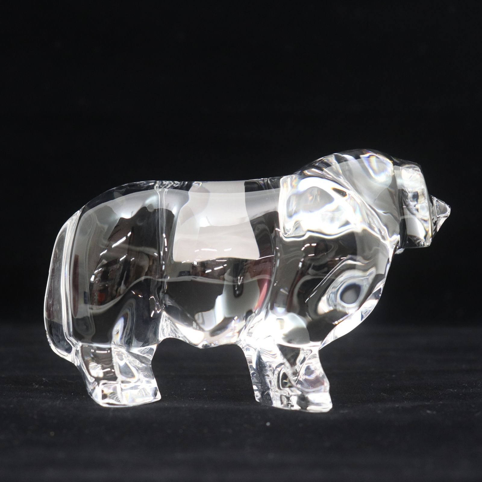 ITQKWLU2RYG0 美品 Baccarat バカラ クリスタルガラス 羊 ヒツジ