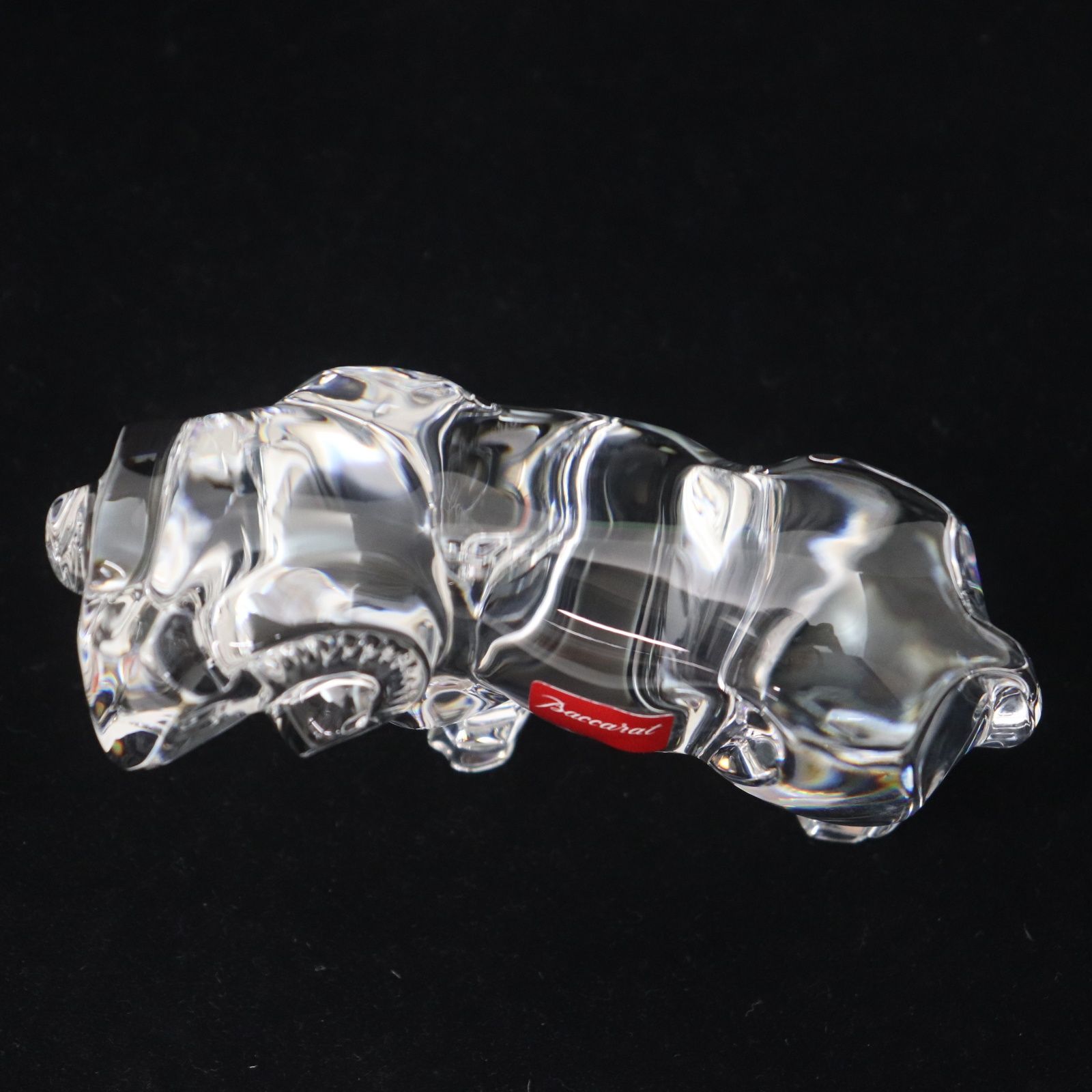 ITQKWLU2RYG0 美品 Baccarat バカラ クリスタルガラス 羊 ヒツジ