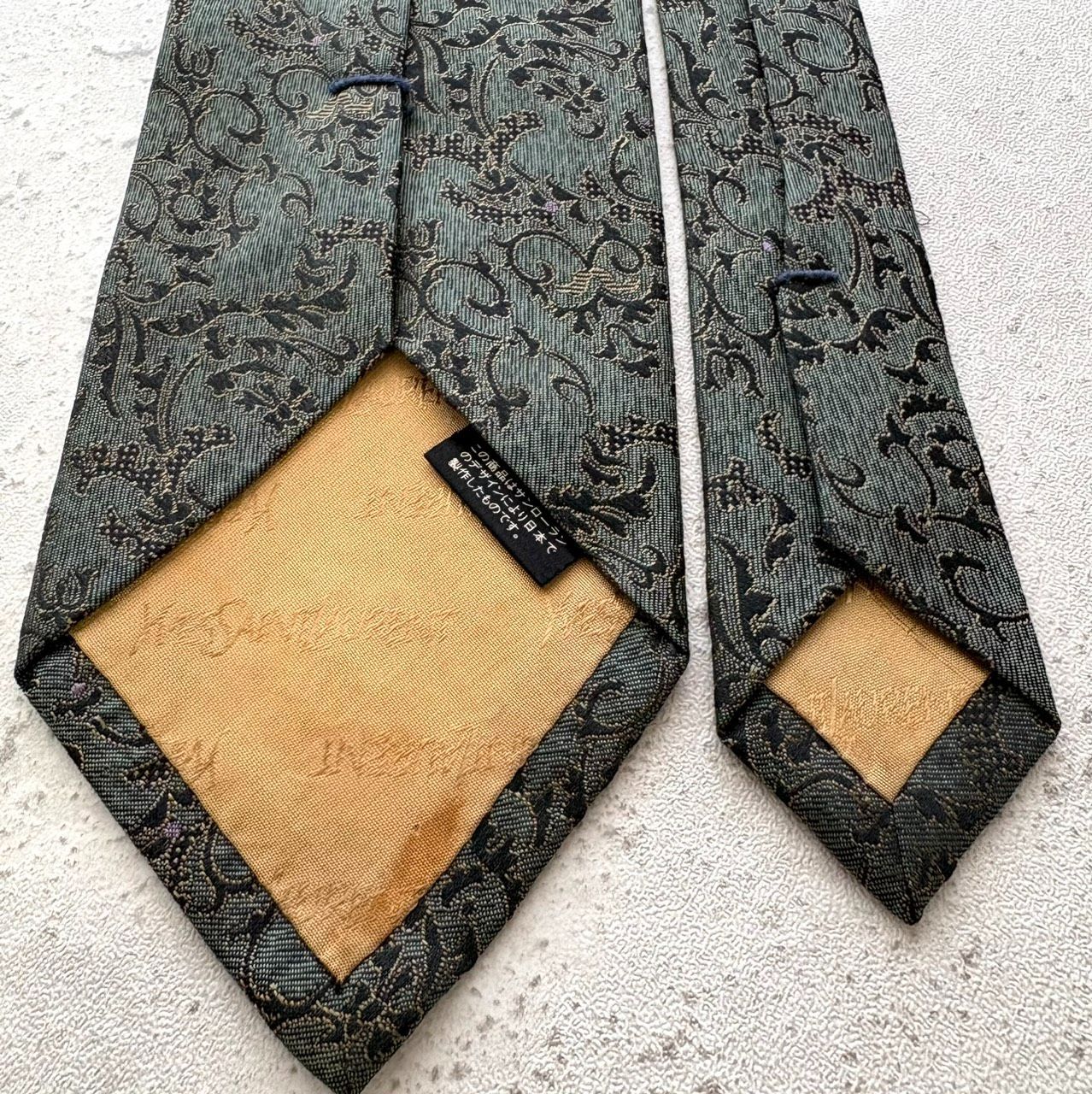 極美品】イヴサンローラン YVES SAINT LAURENT ネクタイ ブラック