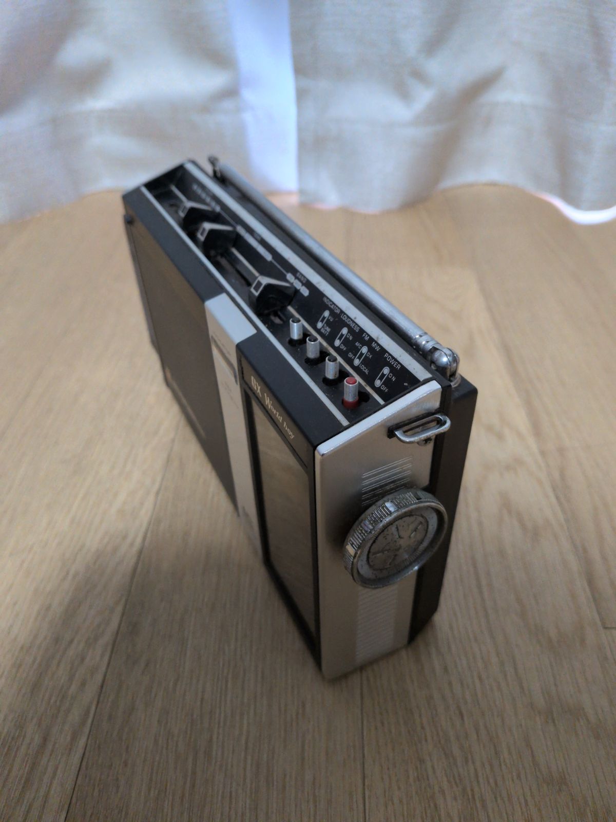 昭和レトロ】National Panasonic RF-858 GX World Boy - メルカリ