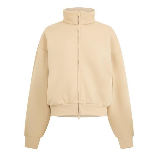 フィアオブゴッド レディース アウター パーカー・スウェット フリース Fear Of God Essentials Womens Full Zip Fleece Sand サンド