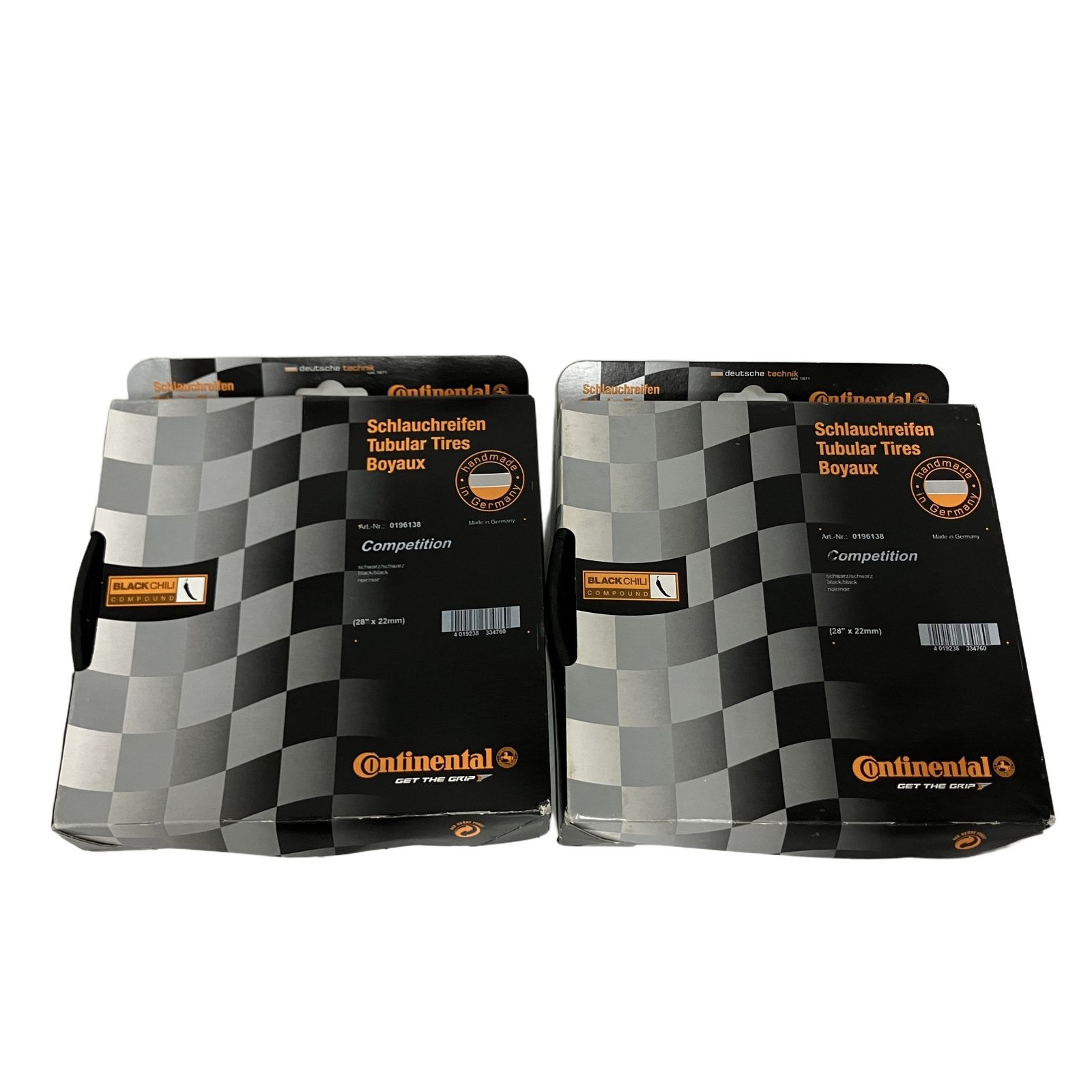 Continental Schlauchreifen Tubular Tires Boyaux 28×22mm チューブラータイヤ 2セット 自転車用品 中古 B11476248