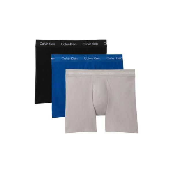 カルバンクライン メンズ アンダーウェア ボクサーパンツ Calvin Klein CalvinKlein 3 Pack Boxer Briefs BlkGryBlu