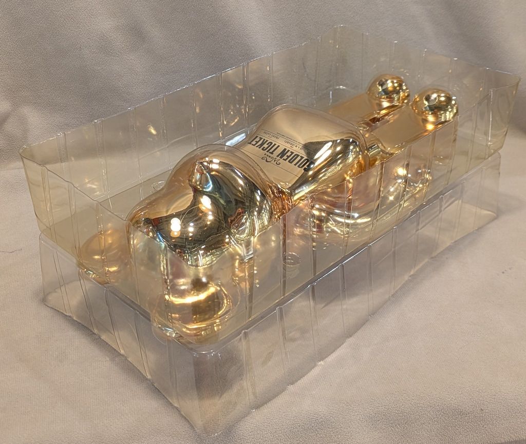 MEDICOMTOY BE@RBRICK チャーリーとチョコレート工場 GOLDEN TICKET