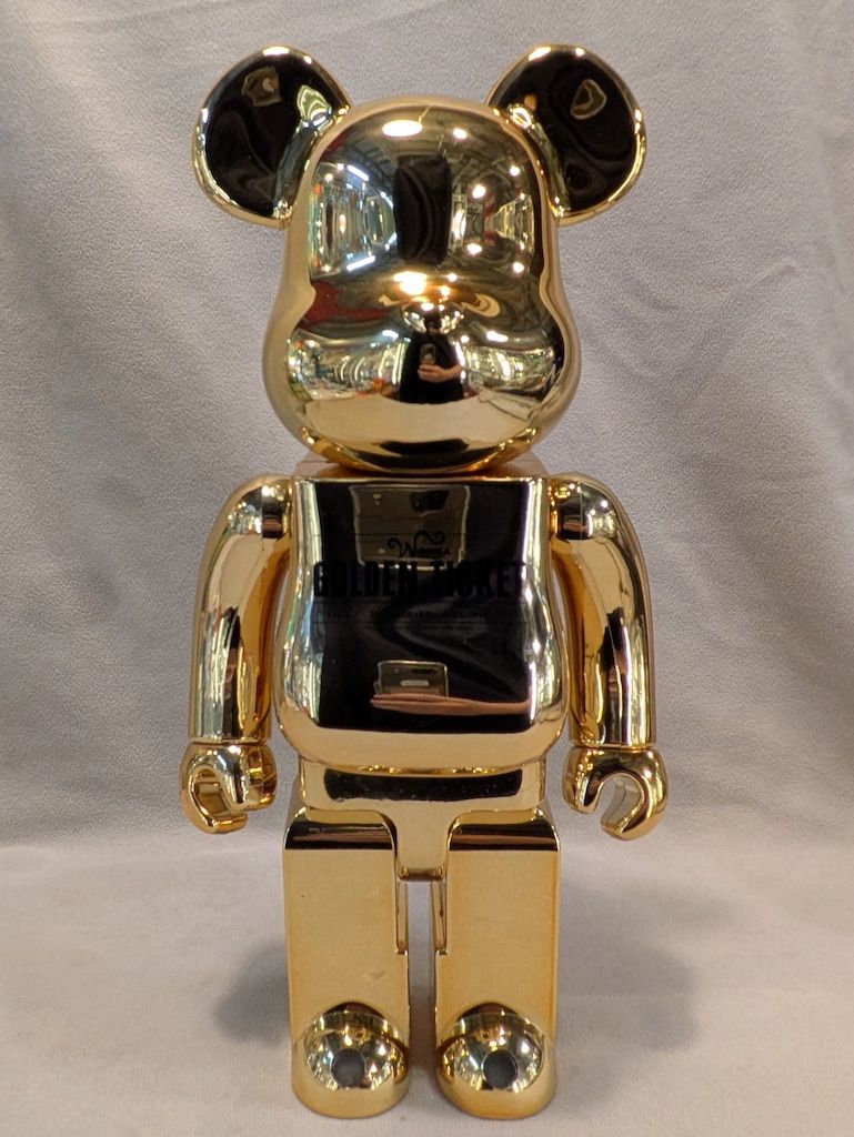 MEDICOMTOY BE@RBRICK チャーリーとチョコレート工場 GOLDEN TICKET