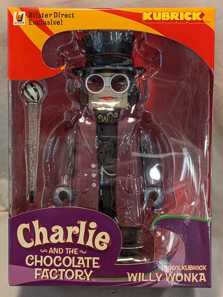 MEDICOMTOY KUBRICK-S WILLY WONKA 400%
