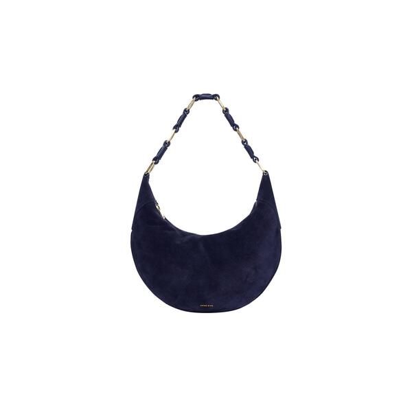 アニービン レディース バッグ Anine Bing Womens Kate Hobo Bag Navy Suede ネイビー 56,280円