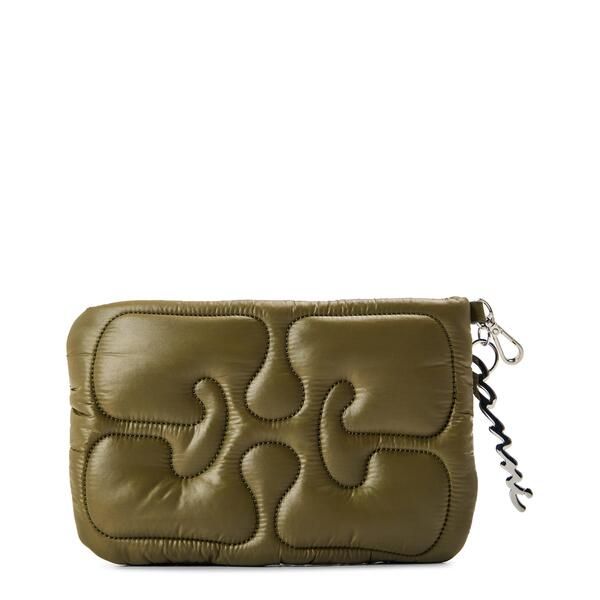 ガニー レディース バッグ キルティング Ganni Womens Quilted Pouch