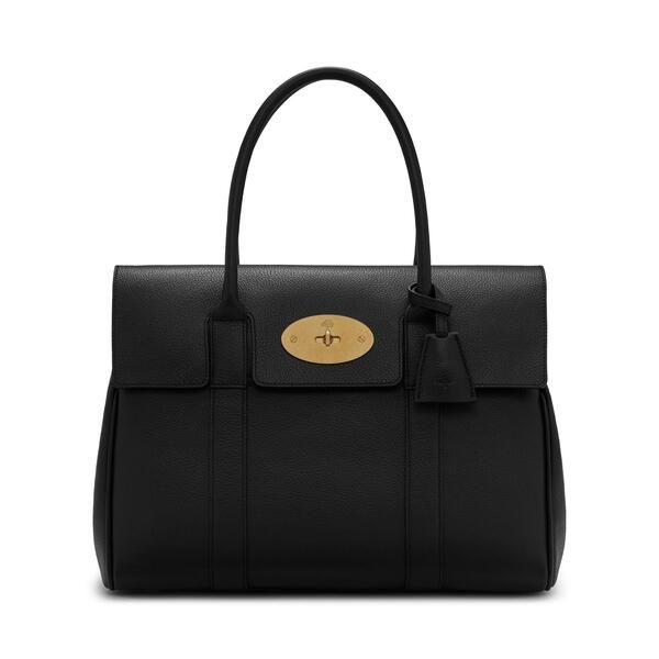 マルベリー レディース バッグ Mulberry Bayswater Bag BlackBrassSCG
