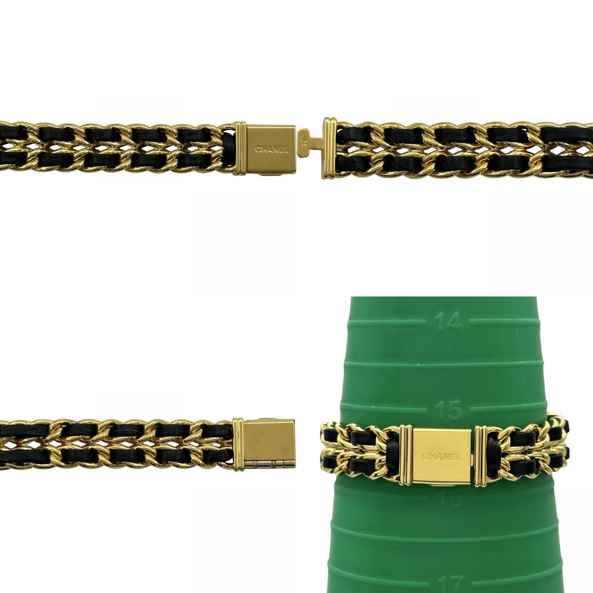 シャネル CHANEL プルミエールM H0001 ブラック メッキ クオーツ レディース 腕時計