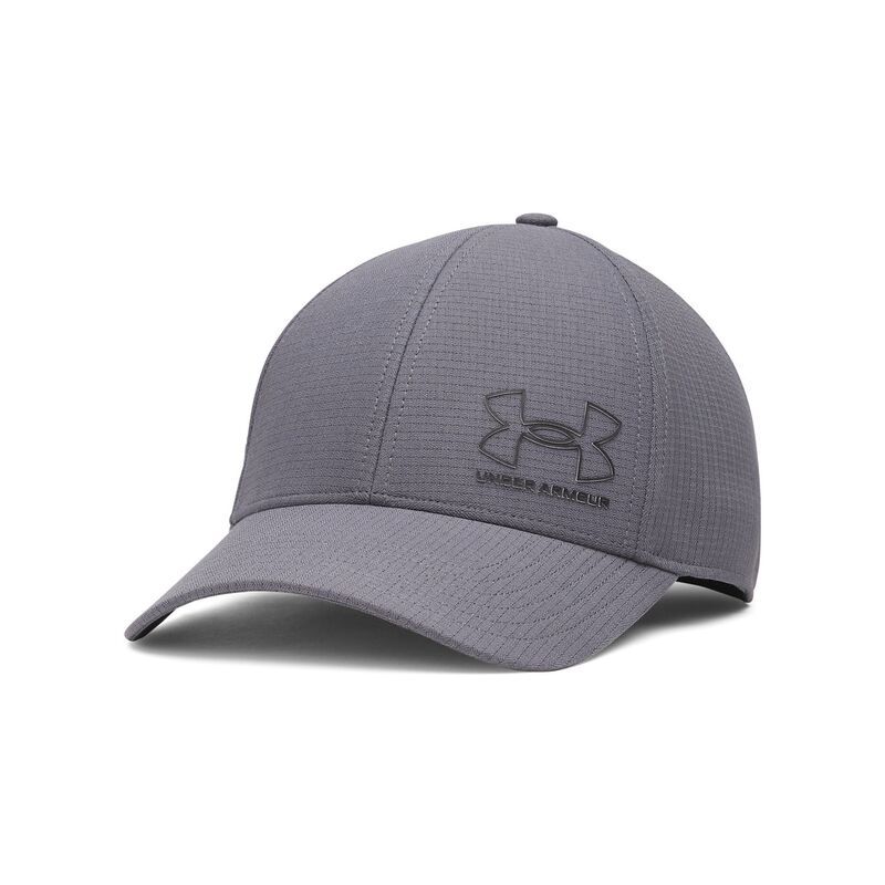 アンダーアーマー メンズ アクセサリー 帽子 キャップ Mens Under ArmourVent Stretch Fit Cap Castle Black ブラック