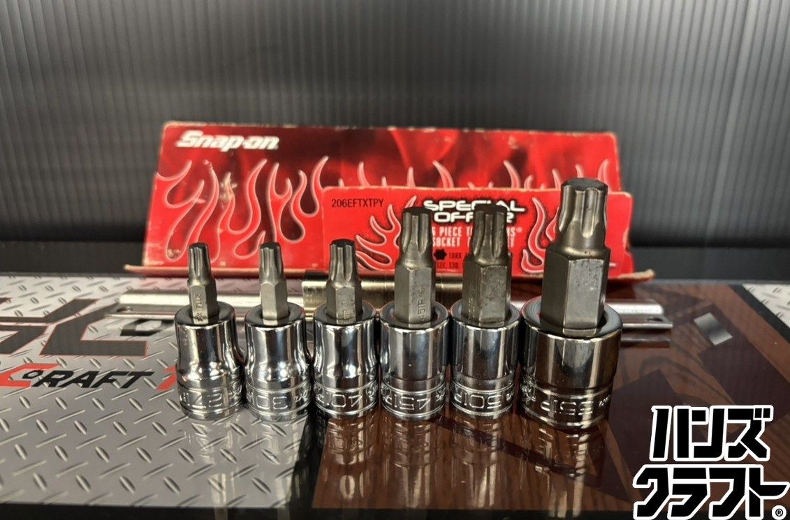 ♭【中古品】スナップオン Snap-on 206EFTXTPY トルクスプラスソケットセット【熊本けやき通り店】