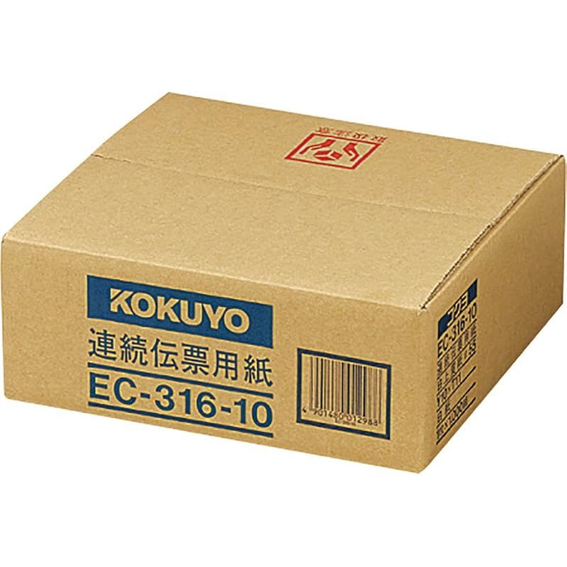 【新品】 コクヨ(KOKUYO) 連続伝票用紙 白紙 10X11 1000枚 EC-316-10