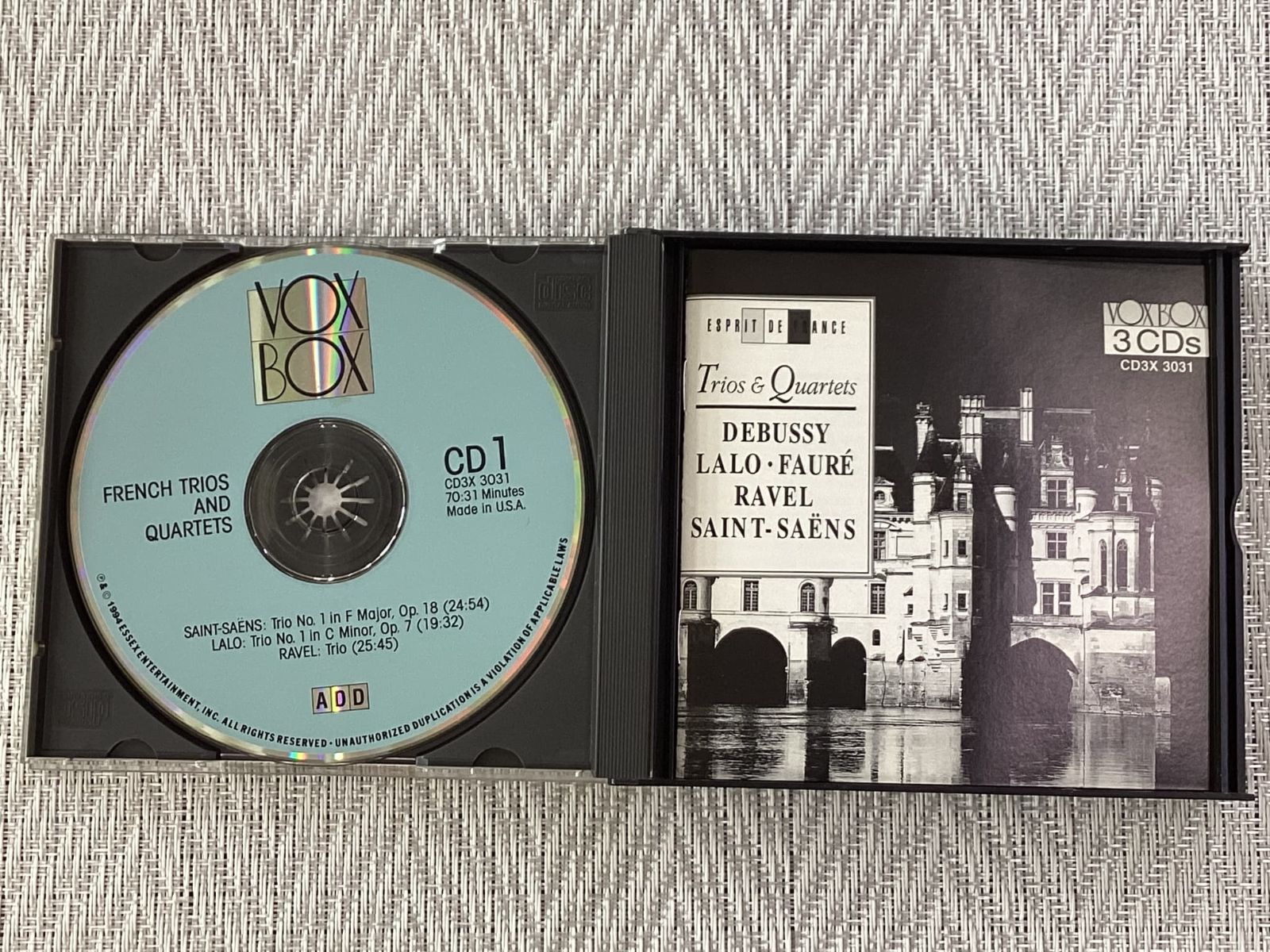 【中古CD】Encounter／Trio 3 3CD / FRENCH TRIOS AND QUARTETS / Caecelian Trio / 中古 - メルカリ