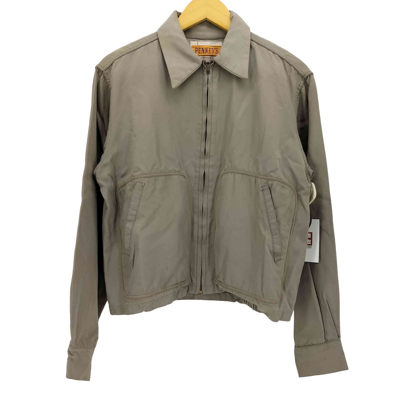 ペニーズ PENNEYS 50S CROWNZIP MADE IN USA 刻印 レーヨン ギャバジン