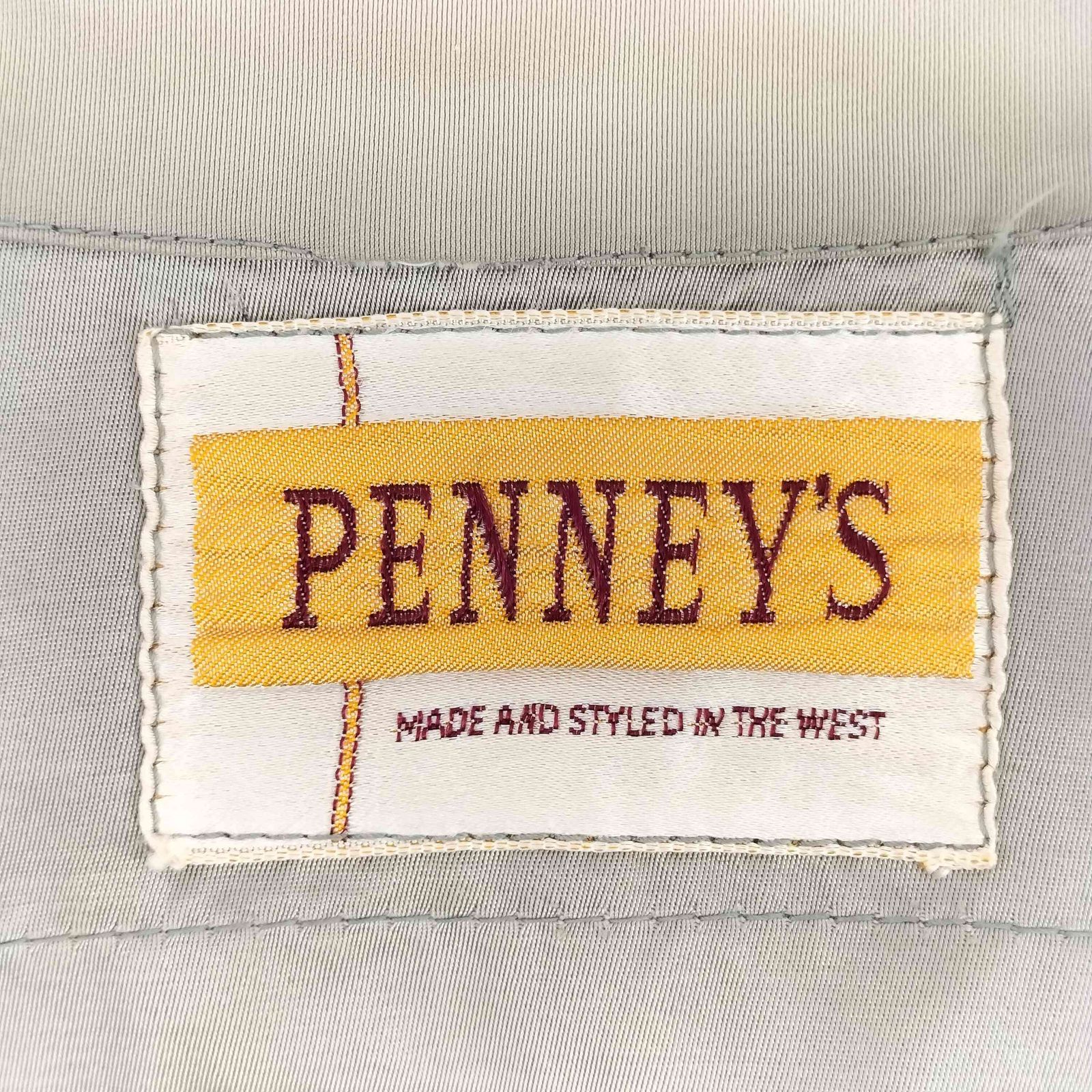 ペニーズ PENNEYS 50S CROWNZIP MADE IN USA 刻印 レーヨン ギャバジン
