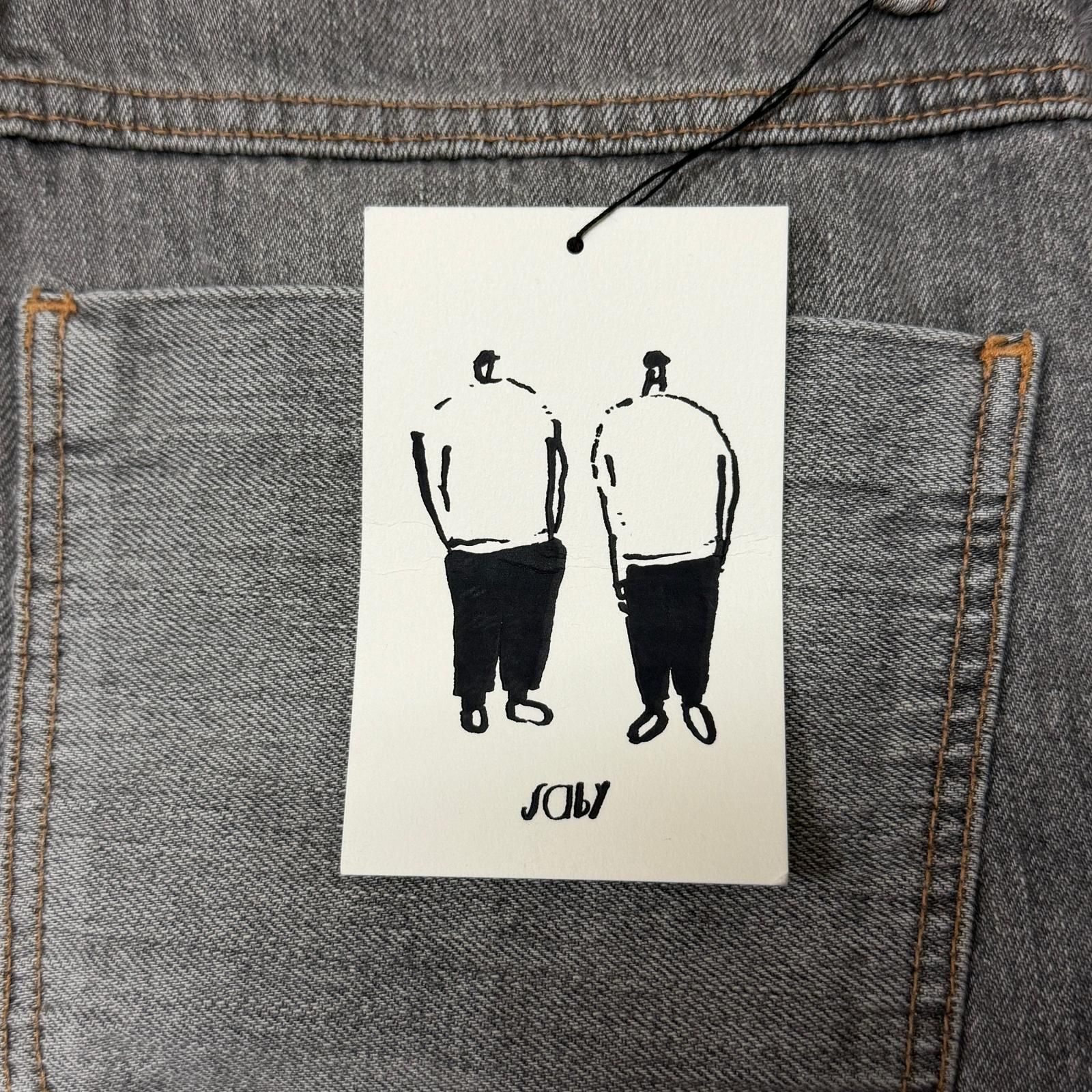 参考上代38500円 未使用 saby 24SS KAMATA DENIM TROUSERS TYPE01
