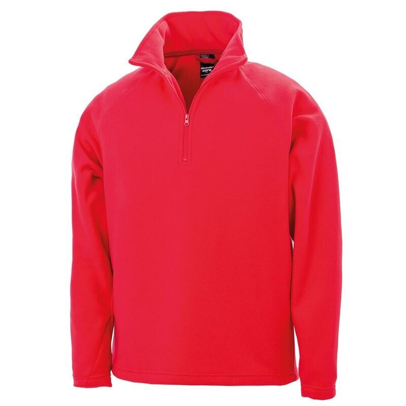 リザルト メンズ アウター ニット・セーター フリース Result Core Unisex Adult Fleece Top Red レッド