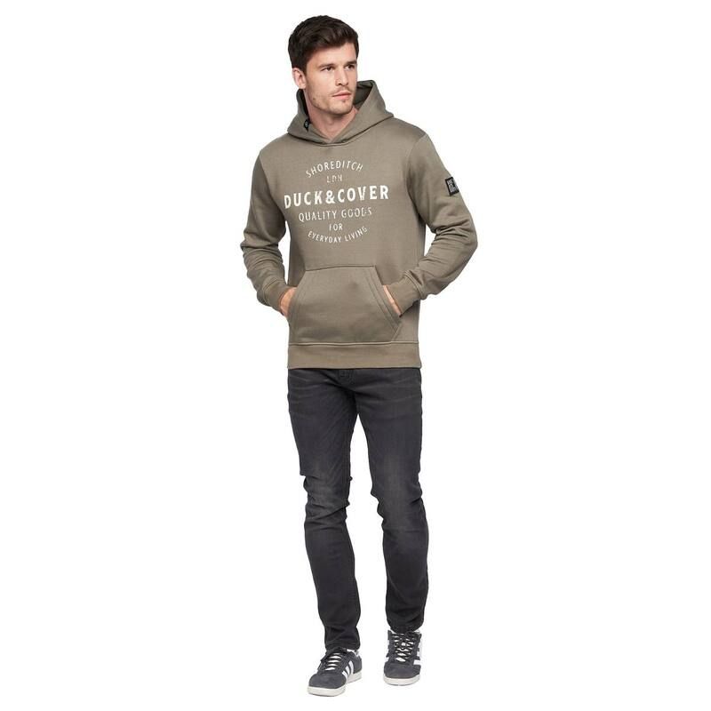 ダックアンドカバー メンズ アウター ニット・セーター パーカー Duck and Cover Menstocktons Hoodie Forest Green グリーン 11,701円