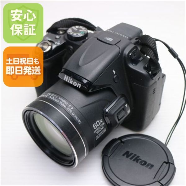 超美品 COOLPIX P600 ブラック 即日発送 デジカメ ニコン 本体 土日祝発送OK