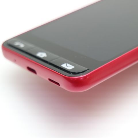 新品同様 SIMフリー BASIO active2 レッド スマホ SHARP 即日発送 土日