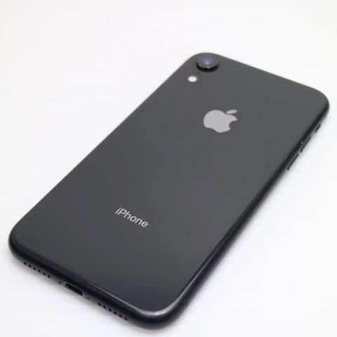 超美品 SIMフリー iPhoneXR 64GB ブラック スマホ 白ロム 即日発送