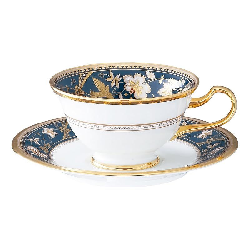 【新品】 Noritake ノリタケ カップ & ソーサー ( コーヒー ティー 兼用) 220cc サブライム 鉄紺 ボーンチャイナ Y59587/4403-1