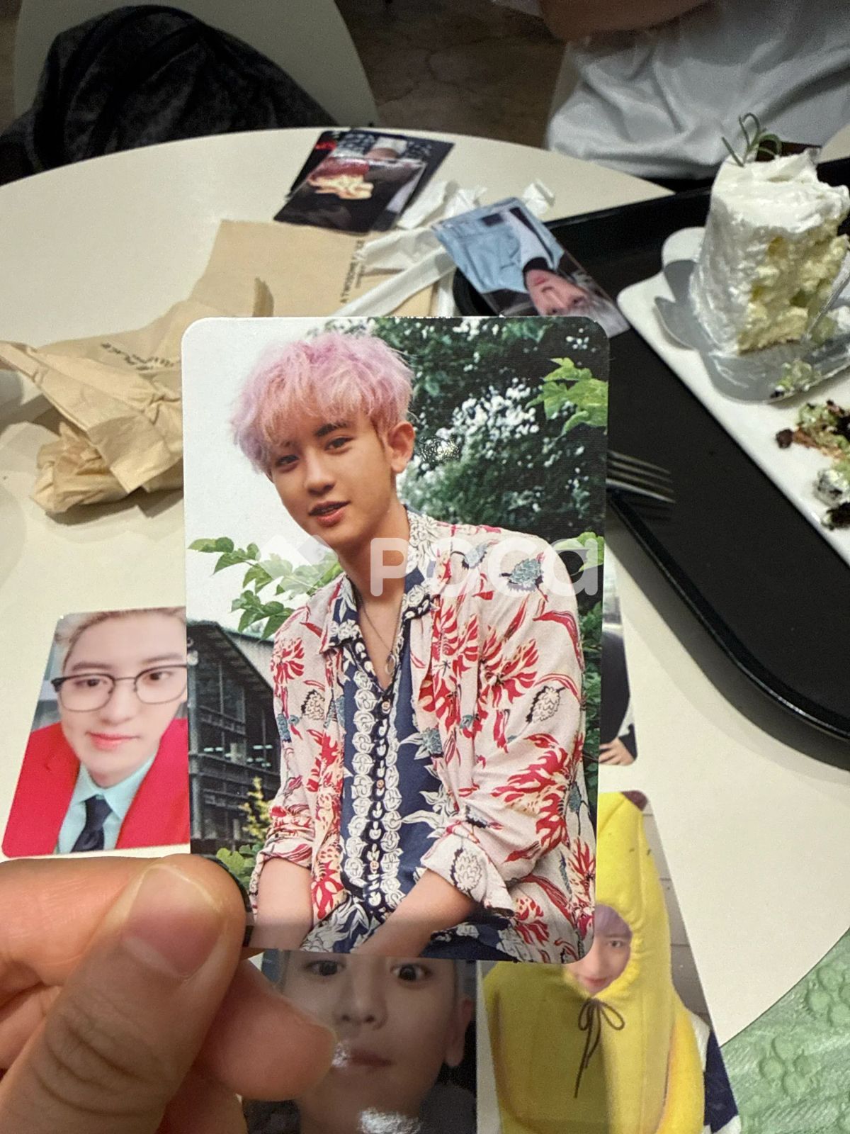 EXO チャンヨル　写真　サイン入り EXO チャンヨル THE WAR Private Ver. SMTOWN MUSEUM - メルカリ