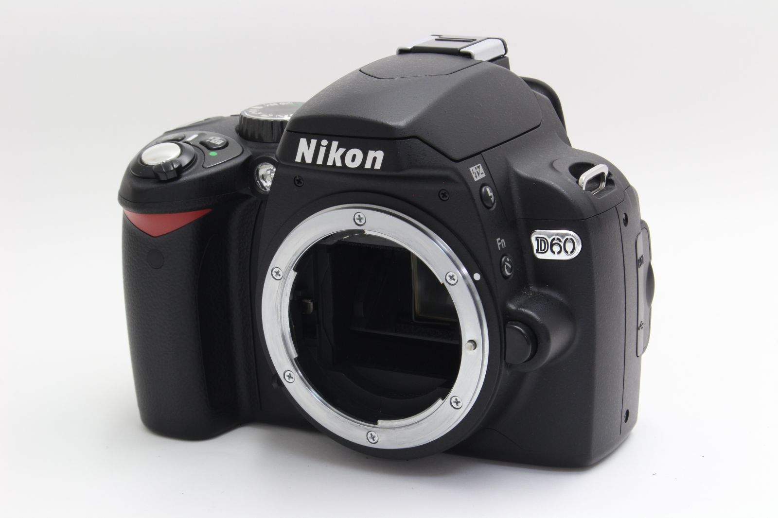 デジタル一眼レフA+ (美品) Nikon ニコン D60 ボディ ショット数3402回