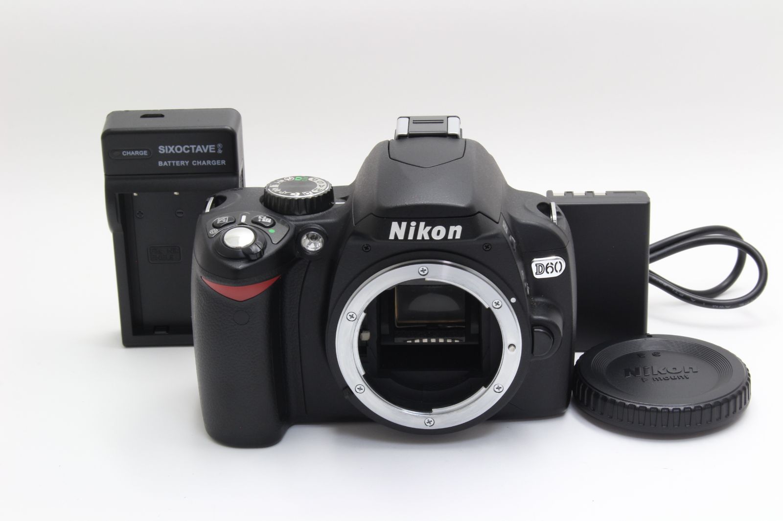 A+ (美品) Nikon ニコン D60 ボディ ショット数3402回 初期不良返品無料 7-42
