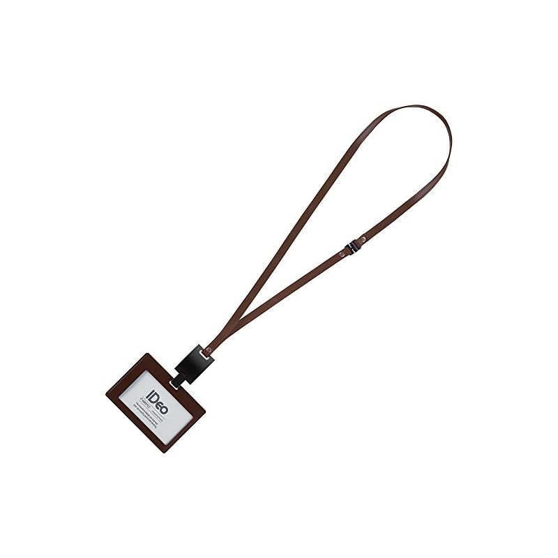 【新品】 コクヨ(KOKUYO) ネームカードホルダー IDeo 濃茶 NM-RK195DS