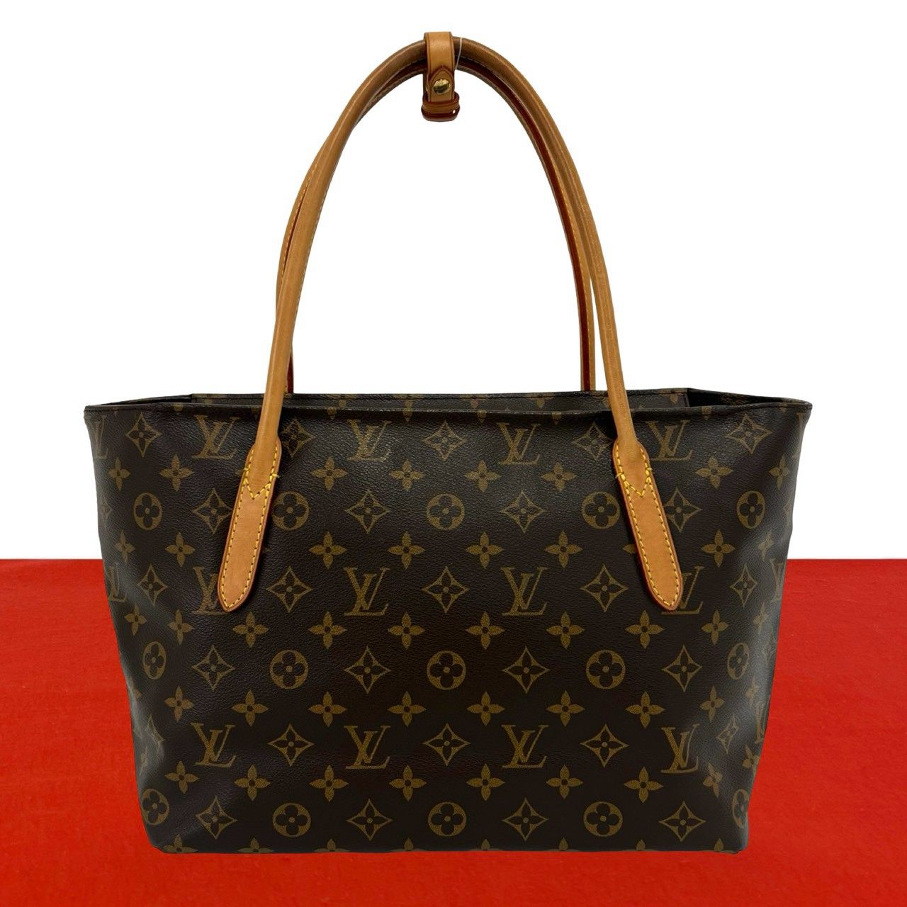 極 美品 LOUIS VUITTON ルイヴィトン ラスパイユ PM モノグラム レザー 
