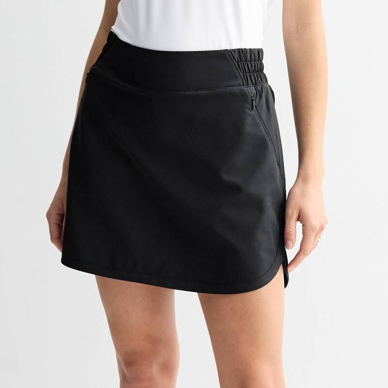 Tek Gear レディース ボトムスカート Womens Tek Gear Sport Gear Skort Mineral Black ブラック