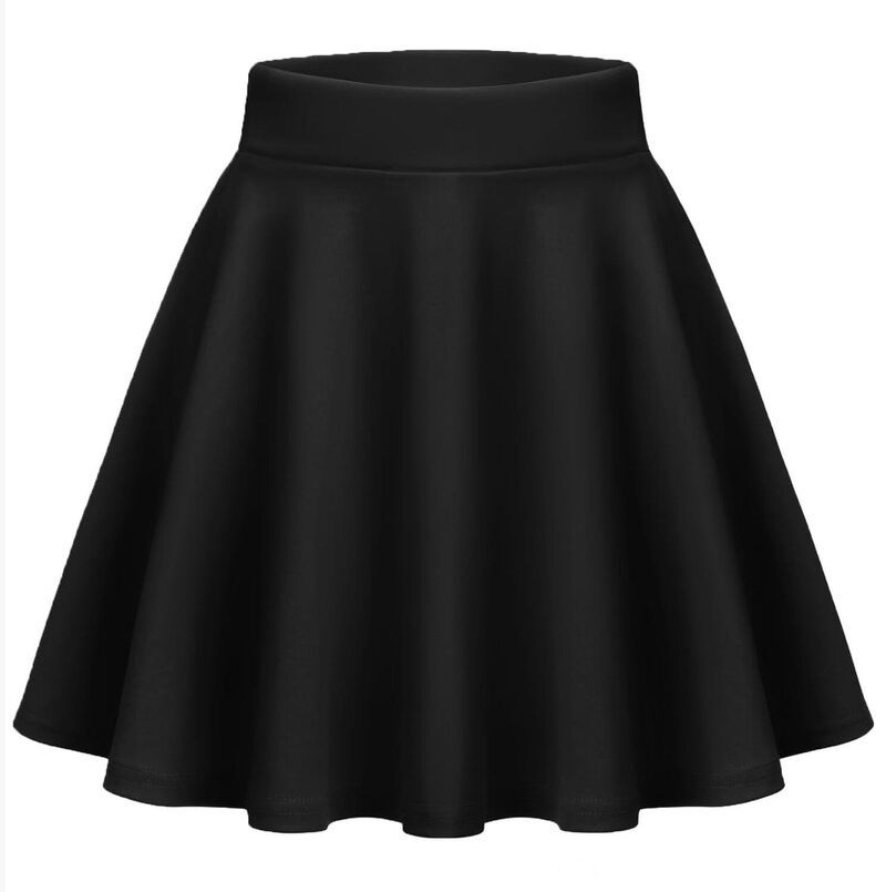 ジーグー レディース ボトムスカート ハイウエスト プリーツ ミニ Zeagoo Womens High Waist Pleated Mini Skirt Stretchy Fla red Skirt