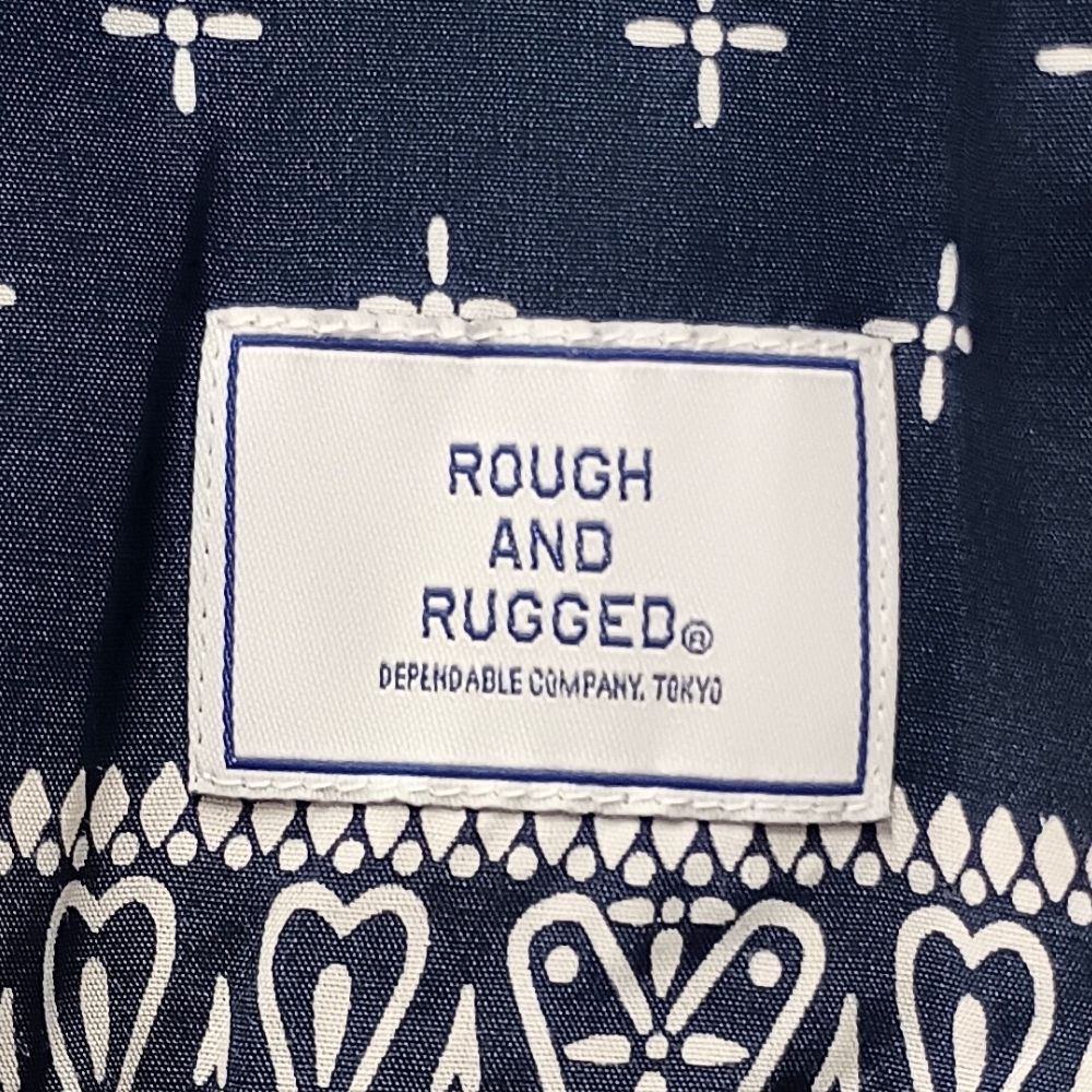 ROUGH AND RUGGED ラフアンドラゲッド バタフライ柄 バンダナ アロハ