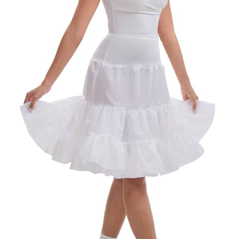 インスパイア シック レディース ボトムスカート コート INSPIRE CHIC Womens Crinoline Prom Evening Wedding Dress Petticoats Und