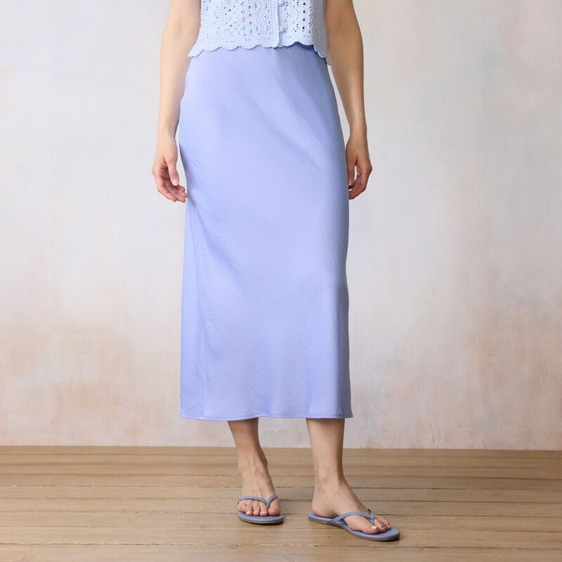 LC Lauren Conrad レディース ボトムスカート ミディ Womens LC Lauren Conrad Midi Slip Skirt Paige Peri