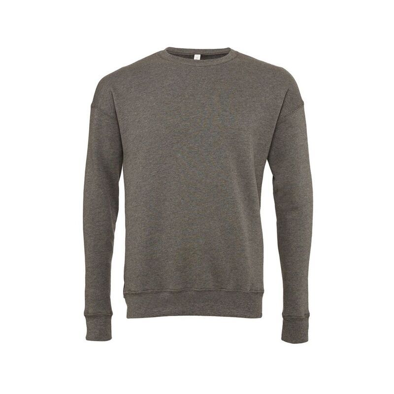 ベラキャンバス メンズ アウター ニット・セーター ドロップショルダー スウェット シャツ フリース BellaCanvas Bella Canvas Unisex Adult Fleece Drop