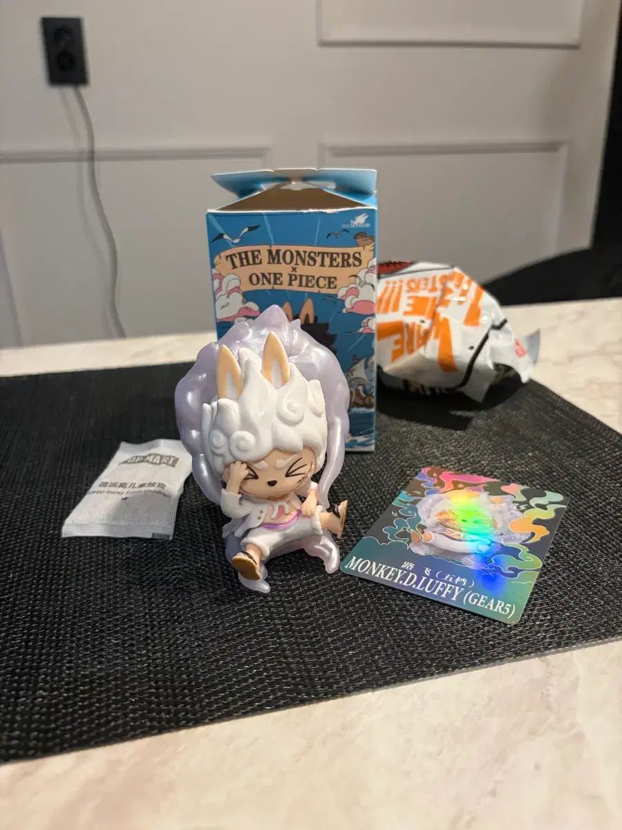 POP MART ONE PIECE x Labubu Secret Honey ニカ（NIKA） モンキー・D・ルフィ(ルフィ) ギア 5 ONE PIECE Labubu ONE PIECE コラボ
