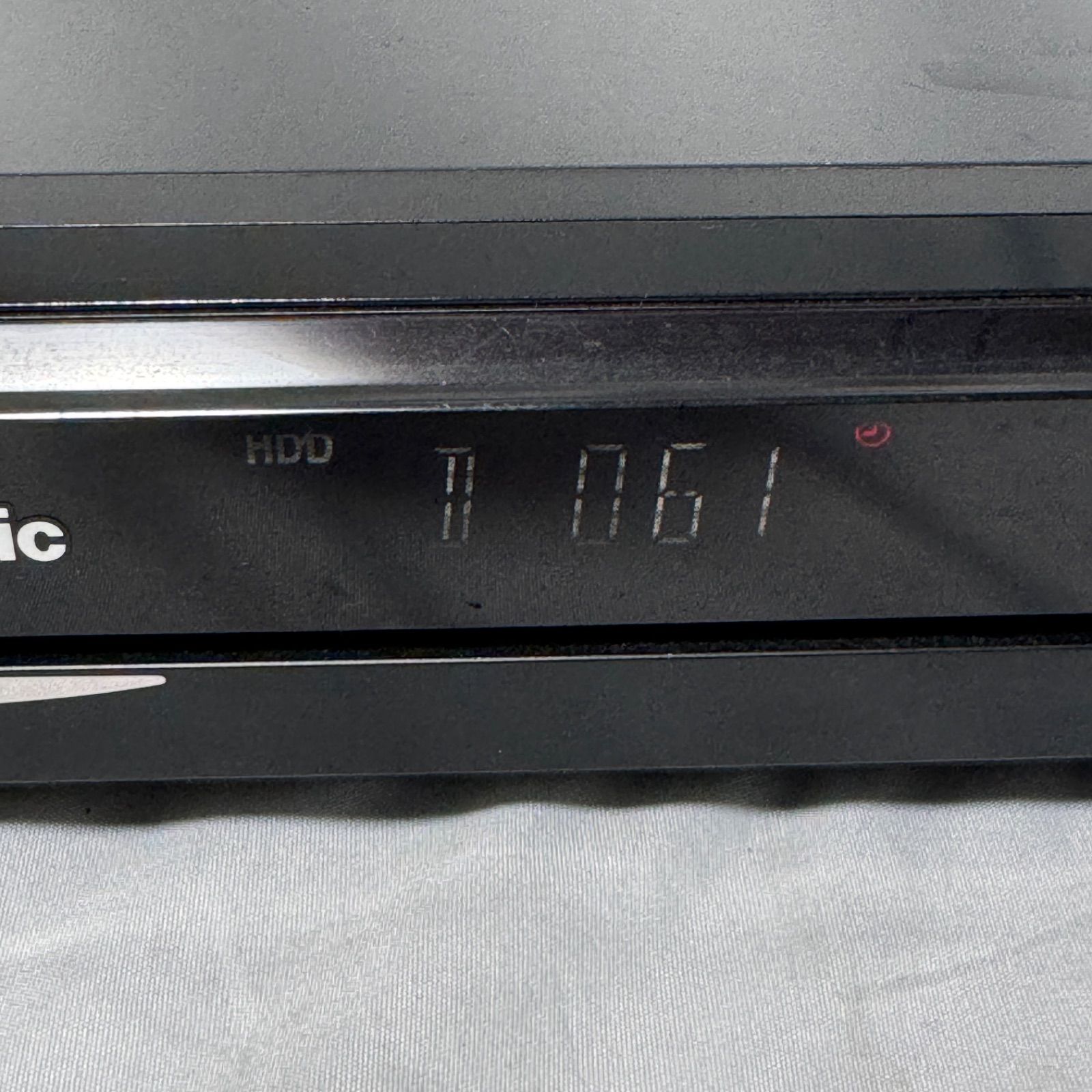 Panasonic DMR-XP12 DVDレコーダー HDDレコーダー 2008年製 通電確認