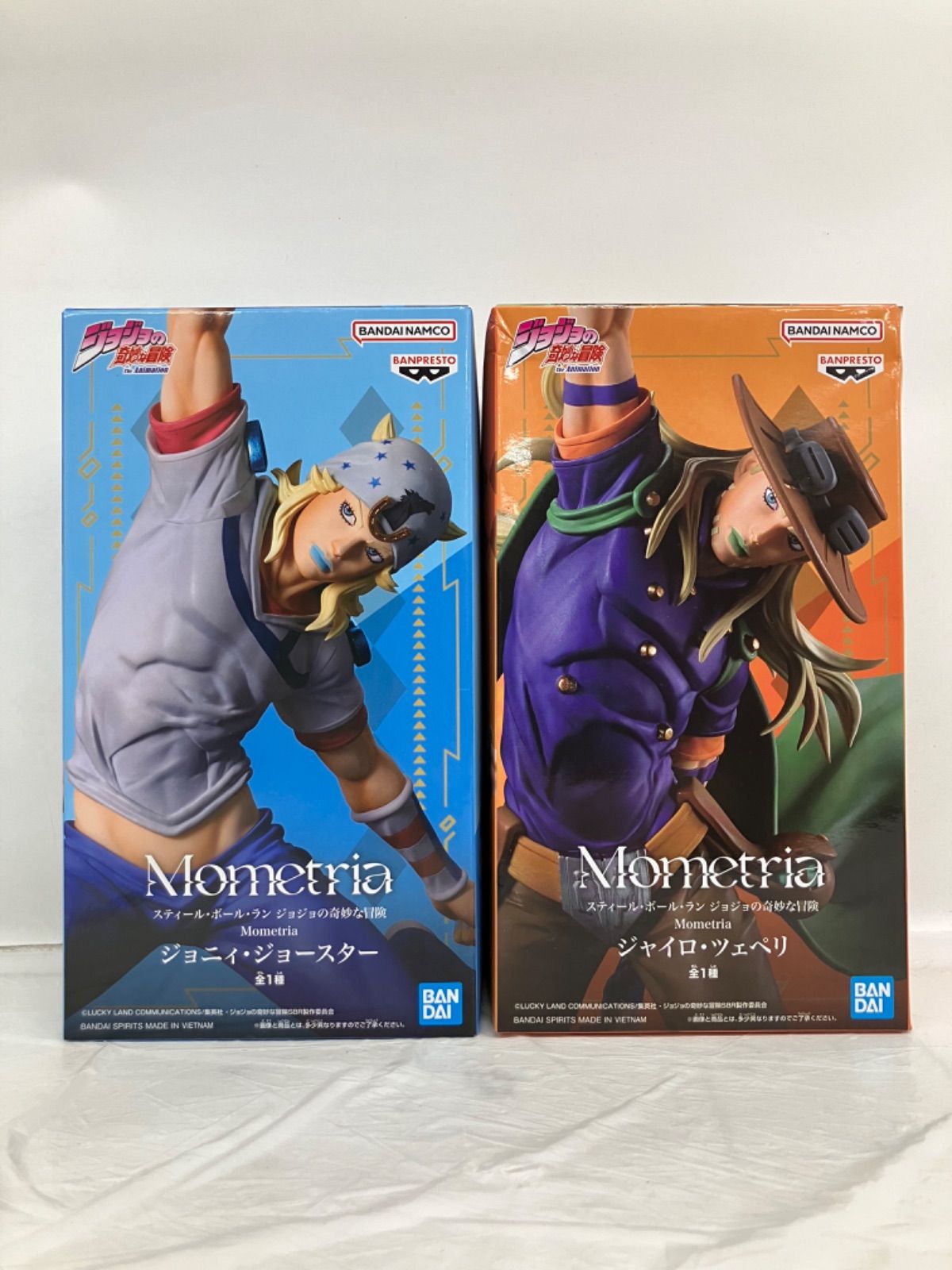 20個 ジョジョ Mometria ジョニィ・ジョースター ジャイロ・ツェペリ 未開封 ジョジョの奇妙な冒険 Mometria ジョニィ・ジョースター